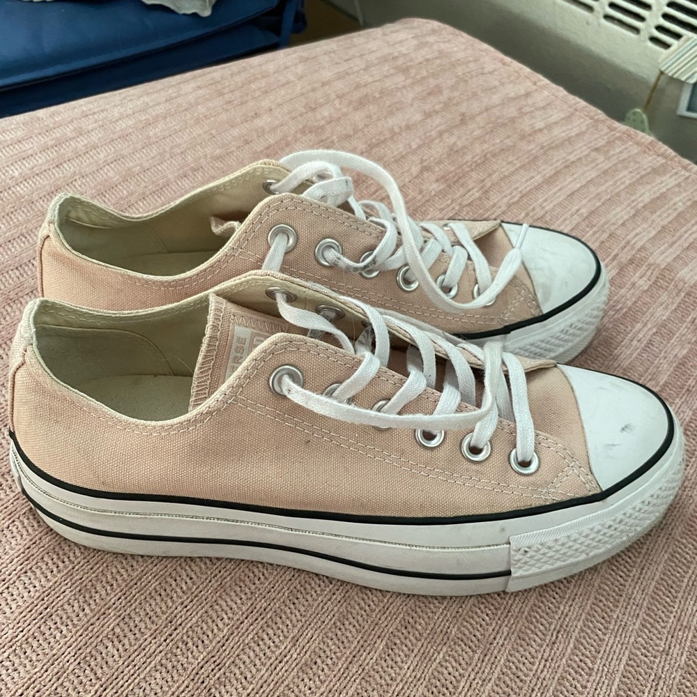 Pink Flatform Converse 💗 - Picture 3 of 3